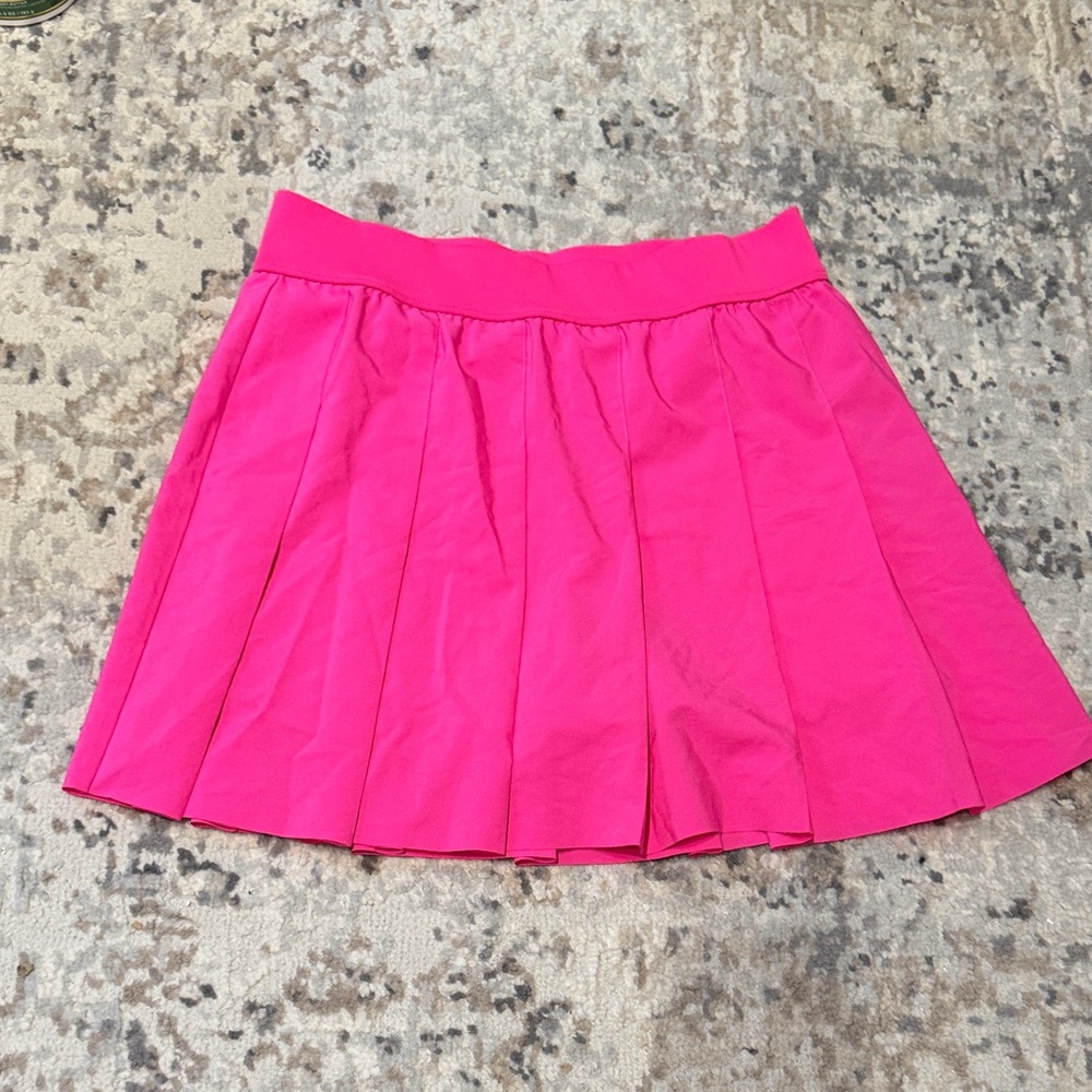 Fabletics Vibrant Pink Pleated Tennis Skirt
